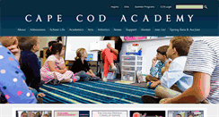 Desktop Screenshot of capecodacademy.org