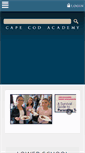 Mobile Screenshot of capecodacademy.org